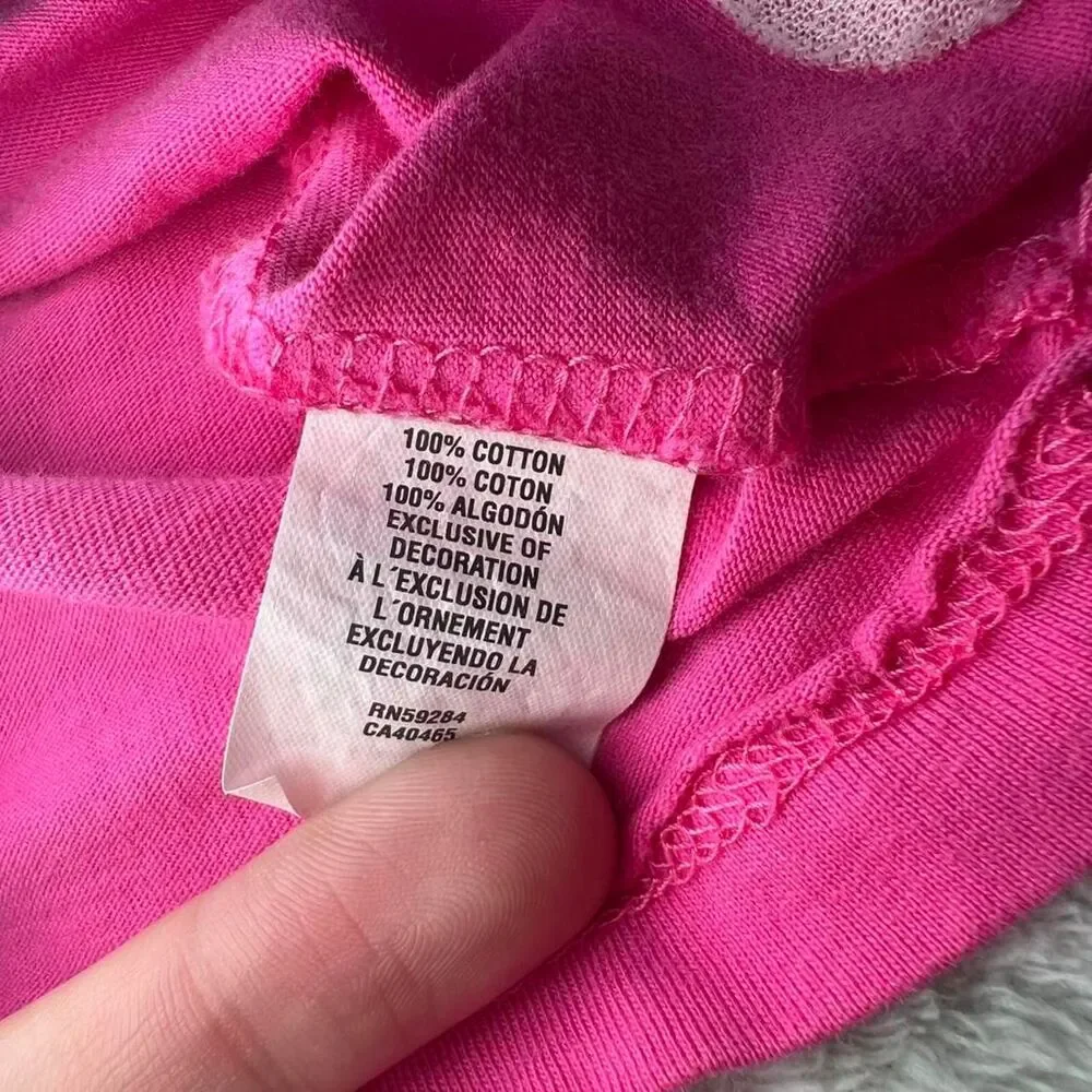 The Childrens Place Pink Babydoll Top 4T Retro Y2K 2000s Kidcore Coquette Ballet